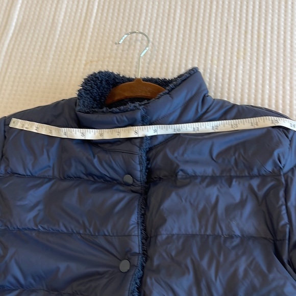 J.Jill reversible Sherpa navy jacket - Picture 9 of 9